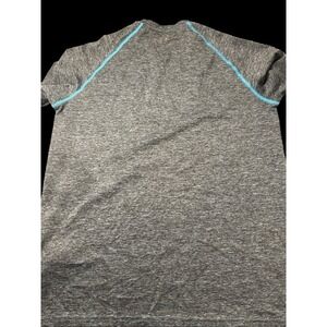 Under Armour Tech Tee Mens M Blue Performance T-Shirt Athleisure Heat Gear NWOT